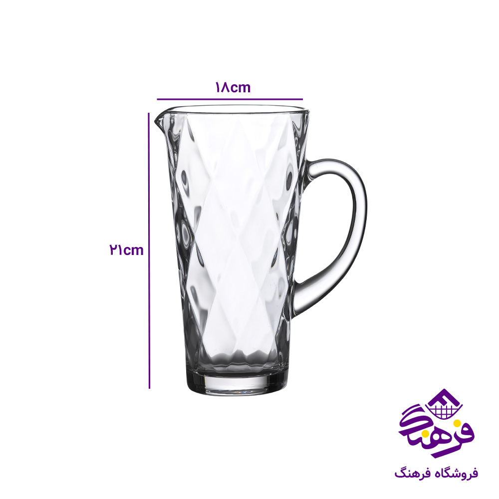 پارچ اکوا لوزی کادو زنگان (6دک) 1801