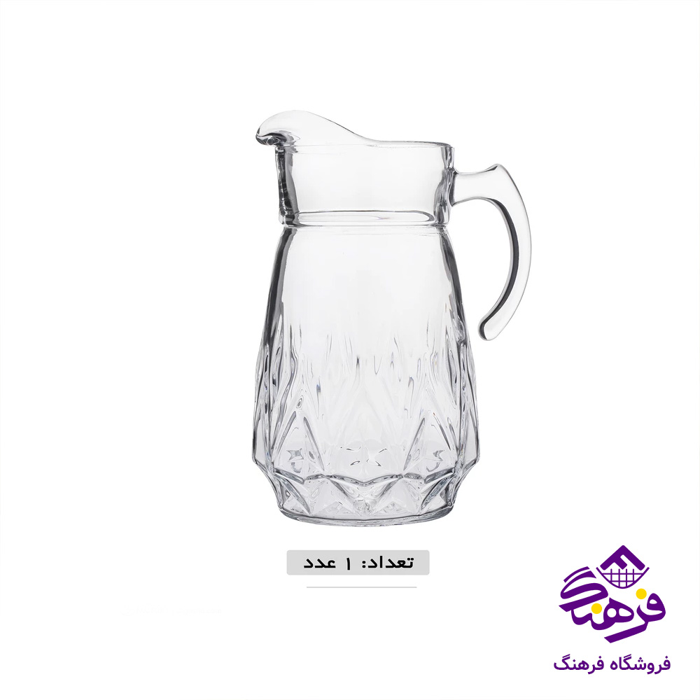 پارچ و لیوان کوئین کادو نوری (4دک)