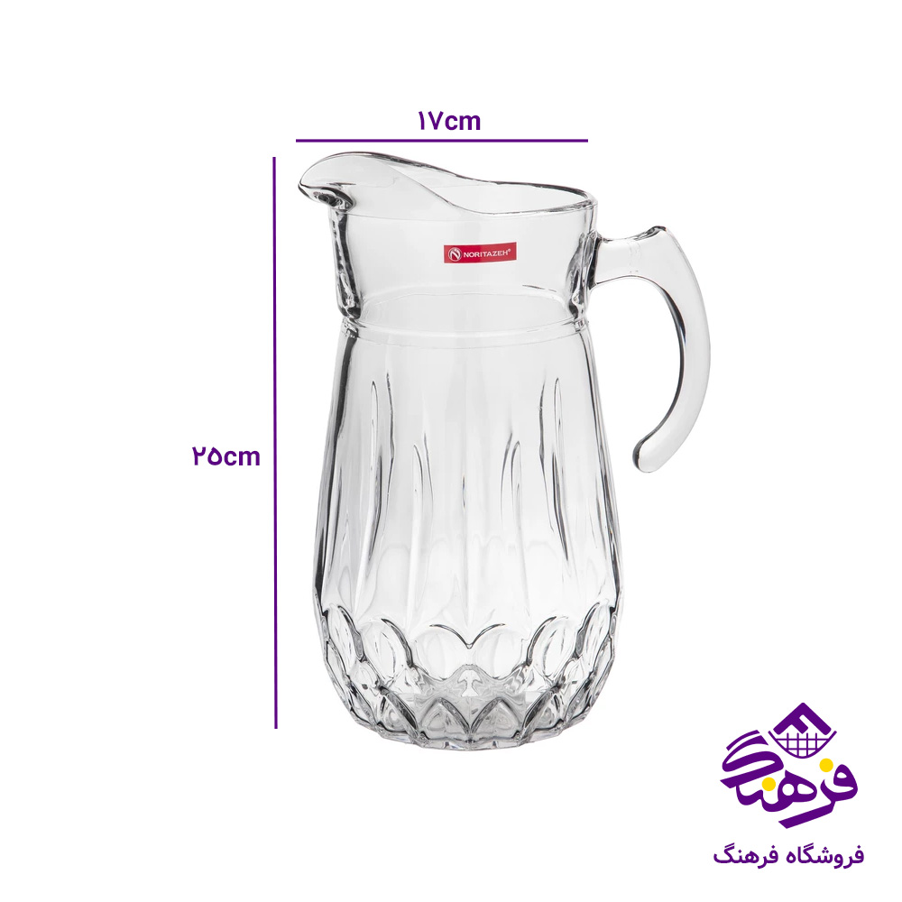 پارچ و لیوان موزر کادو نوری (4دک)