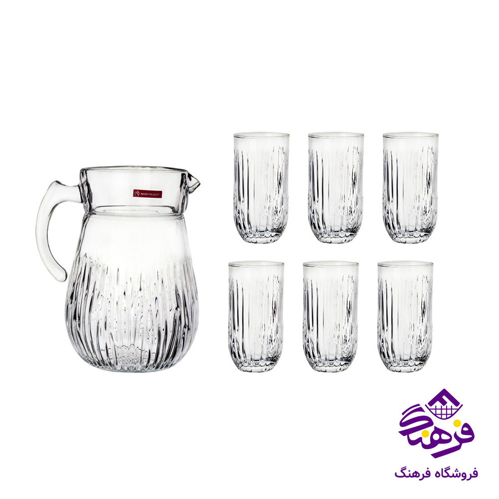 پارچ و لیوان سولو کادو نوری (4دک)