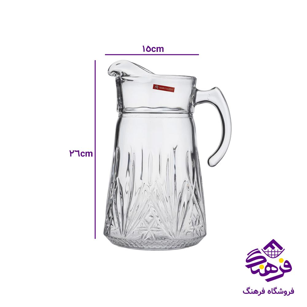 پارچ و لیوان مارکیز کادو نوری (4دک)
