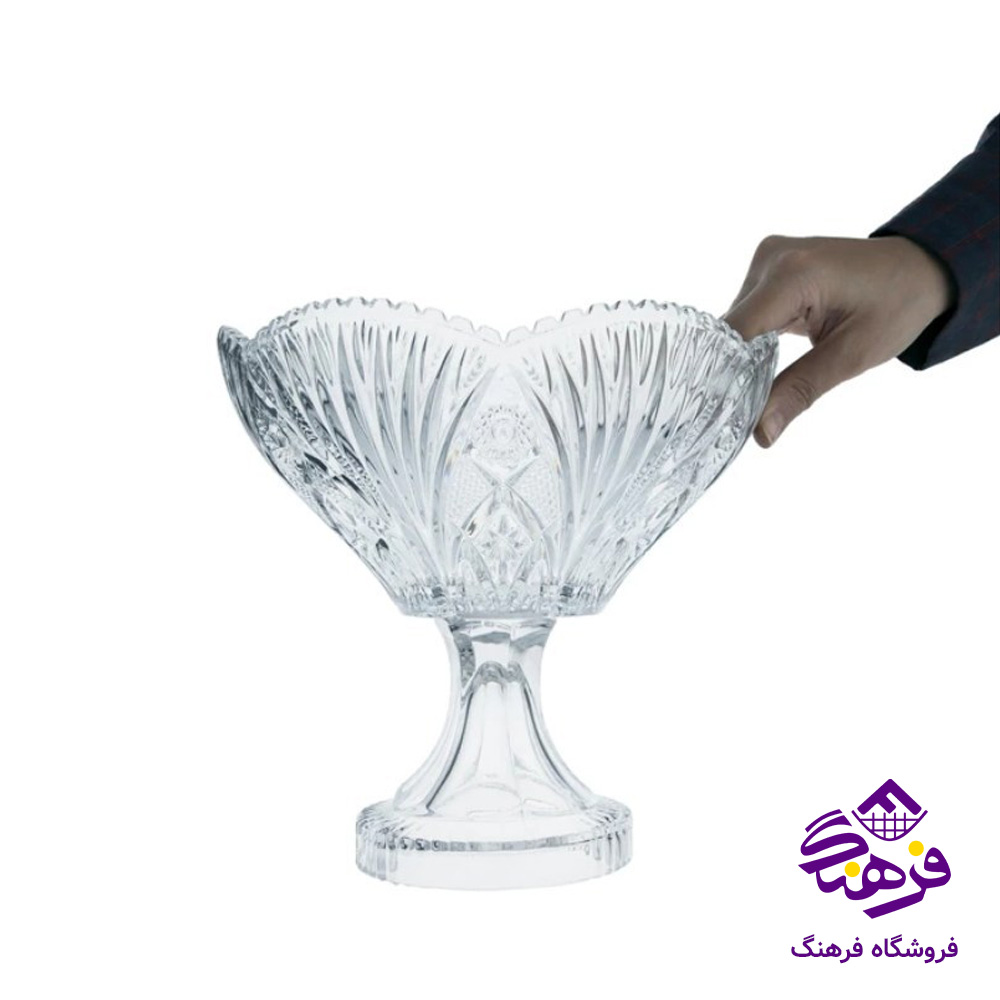 کاسه اجیل ارامیس پایه دار کادو نوری (4دک)