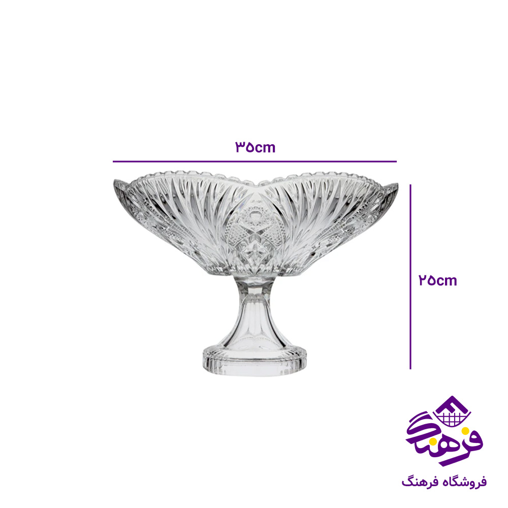 کاسه نیم گود ارامیس پایه دار کادو نوری (4دک)