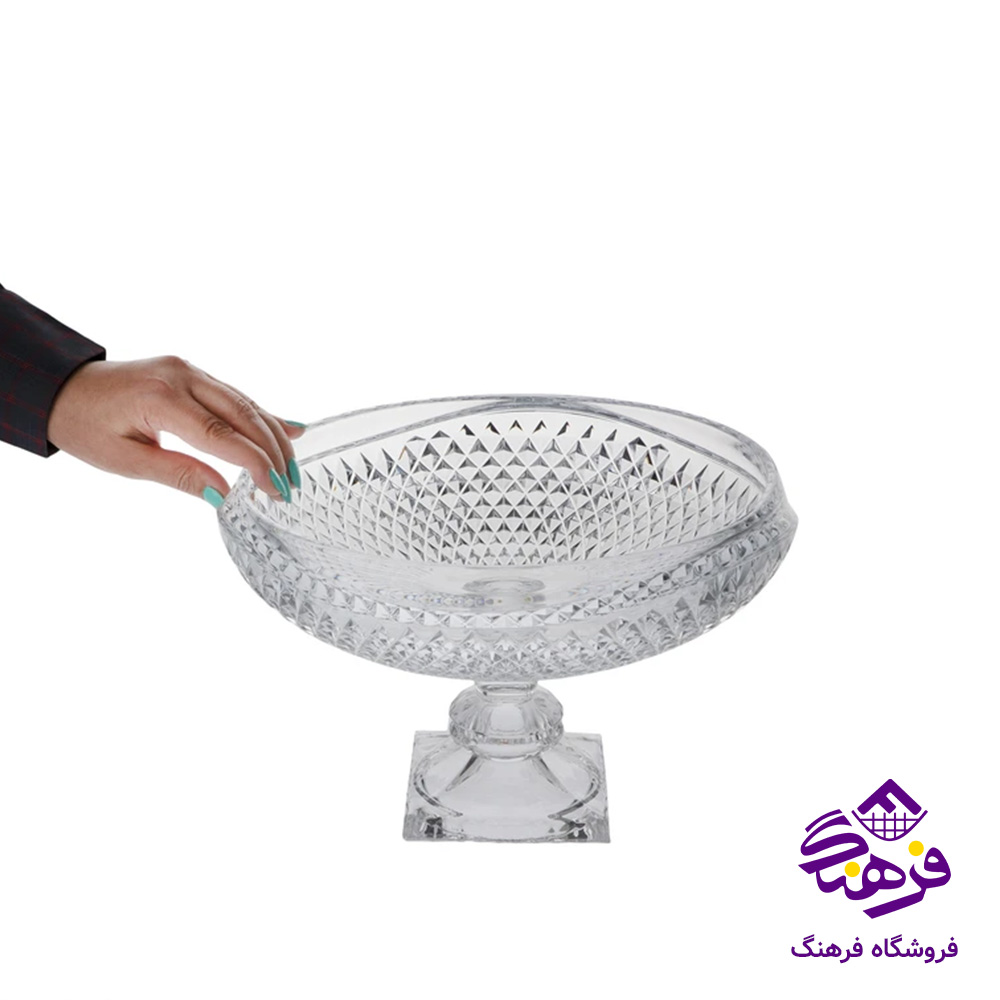 کاسه نیم گود مدوزا پایه دار کادو نوری (4دک)