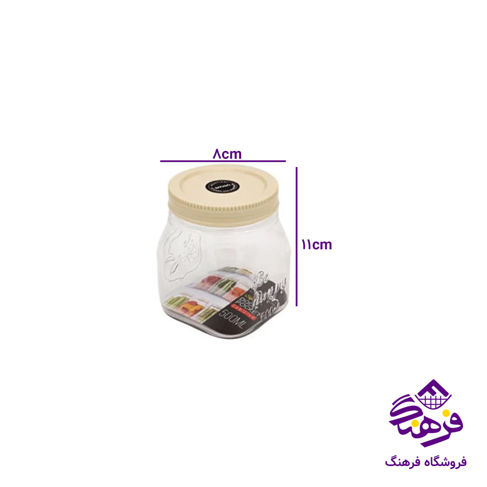 بانکه پت لیمون 4گوش 500میلی لیتر