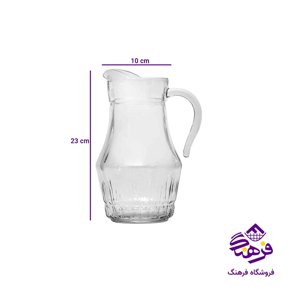 پارچ بلور کاوه مدل امور