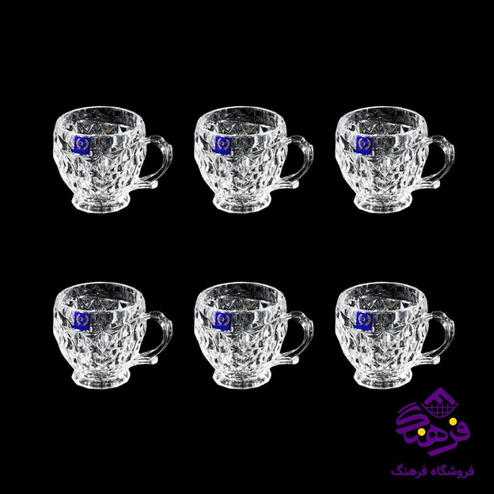 فنجان اکوامارین کادو نوری (6دک)