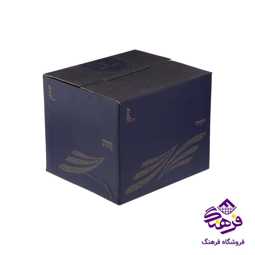 کاسه اجیل پارادیسو پایه دار کادو نوری (4دک)