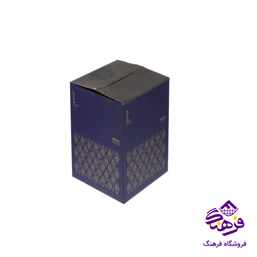 کاسه اجیل مدوزا پایه دار کادو نوری