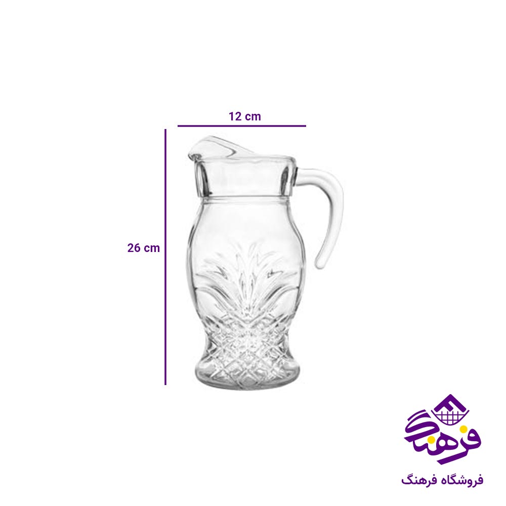 پارچ بلور کاوه مدل کوبا فله 
