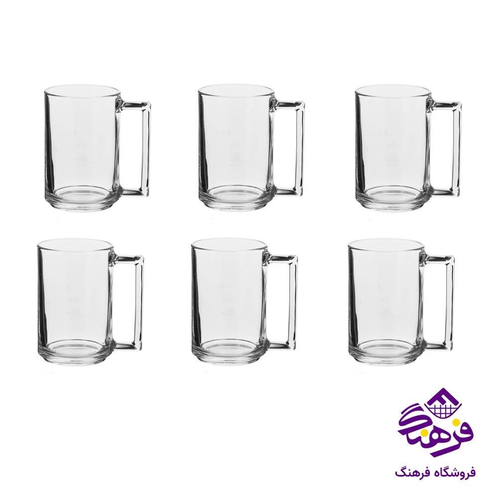 لیوان بلور کاوه مدل نیوزلند 310 (6عددی)