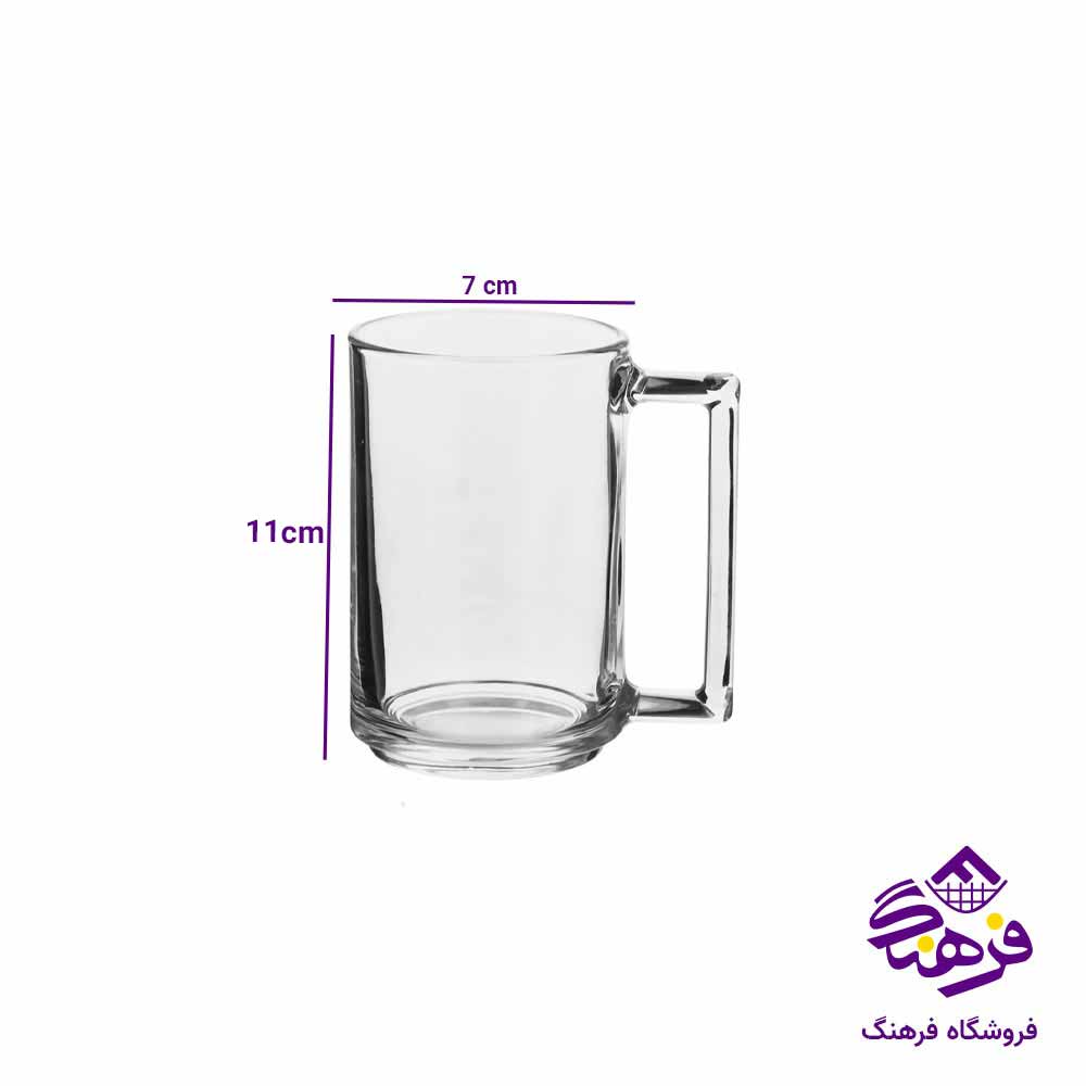 لیوان بلور کاوه مدل نیوزلند 310 (6عددی)