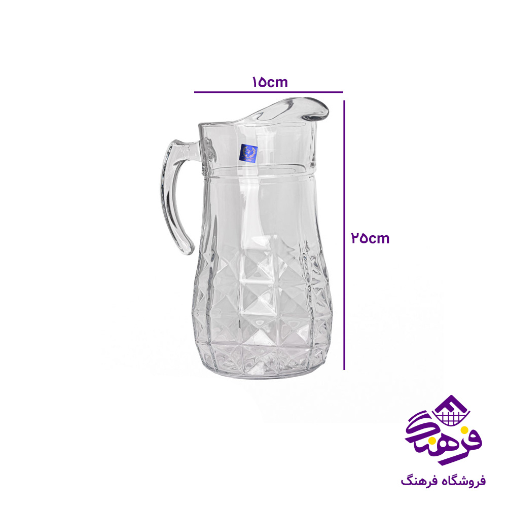 پارچ اکوامارین کادو نوری (6دک)
