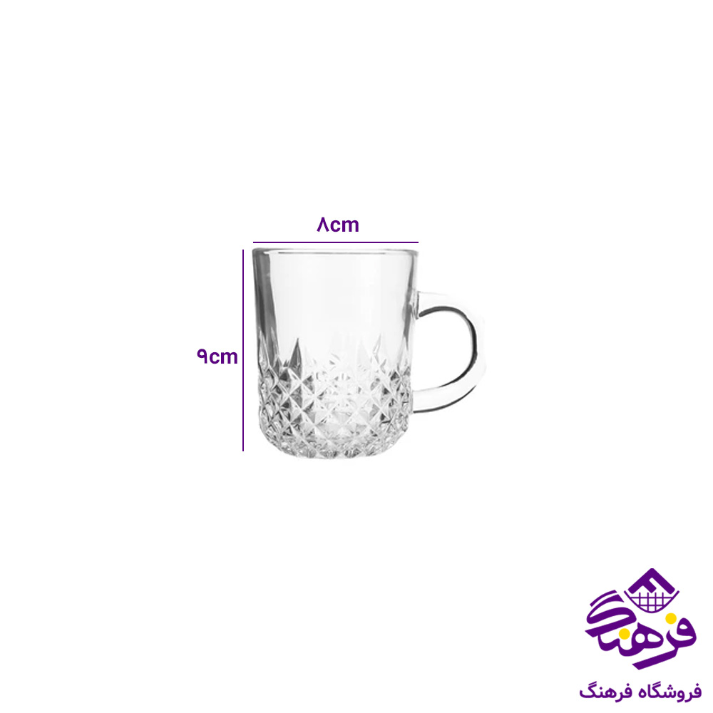 لیوان الماس شیرینگ لیلیوم (8دک)