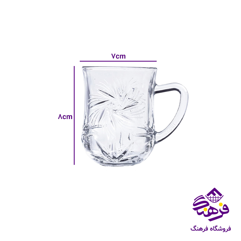 نيم ليوان سن سوتا دسته دار کادو کاوه 6دک