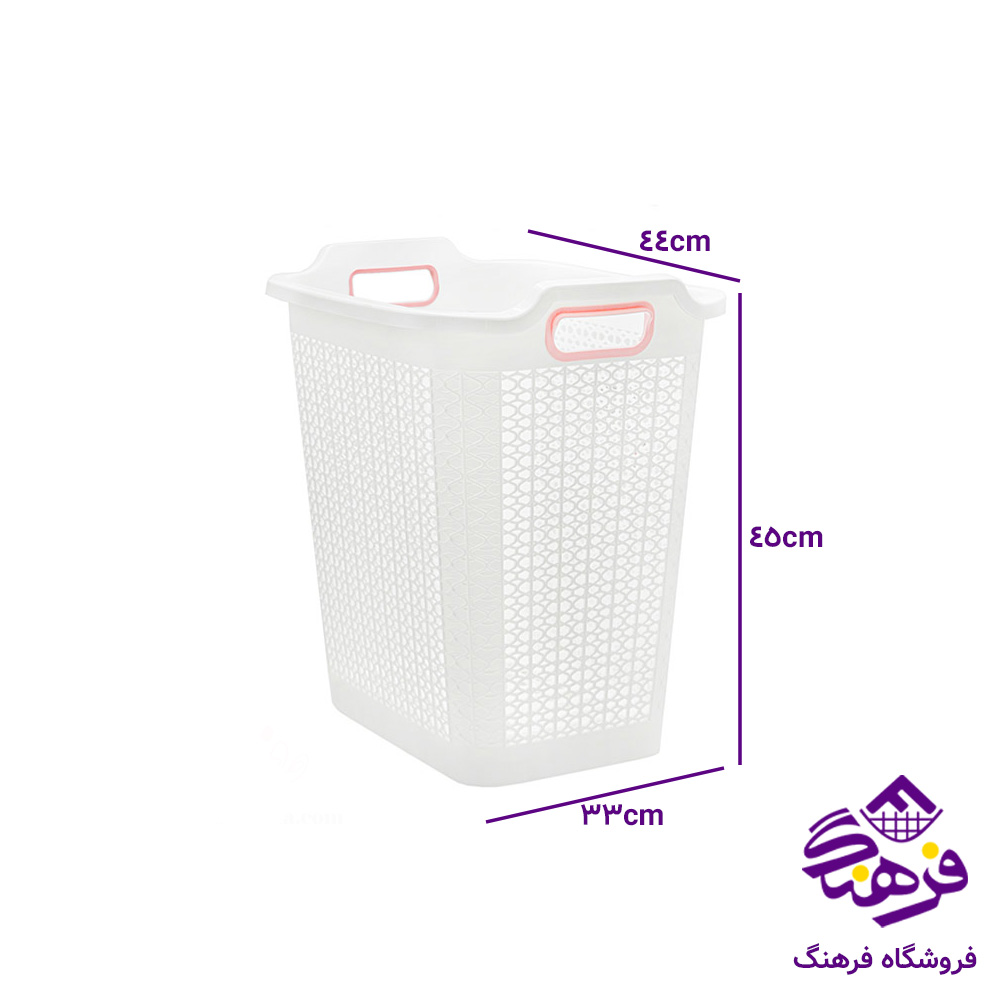 سبدرخت هومکت روشا چرخدار مستطیل کوچک