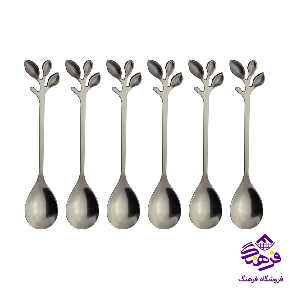 قاشق چای برگ استیل 20