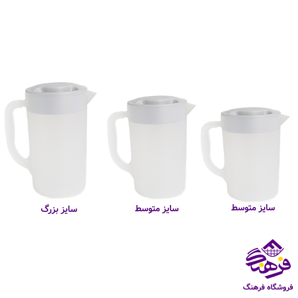 پارچ تسا ارکيده شفاف بزرگ