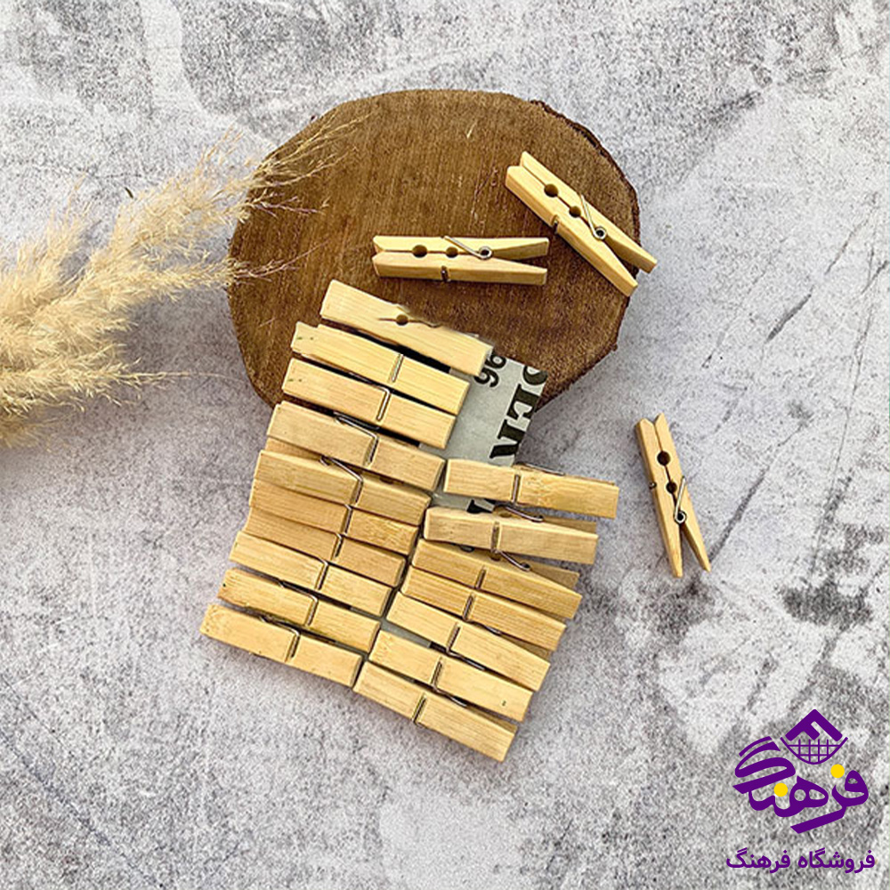 گیره چوبی 20عددی 920