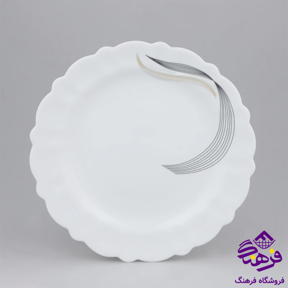 سرويس 25پارچه کنگره شمل طلايي گلدن اپال