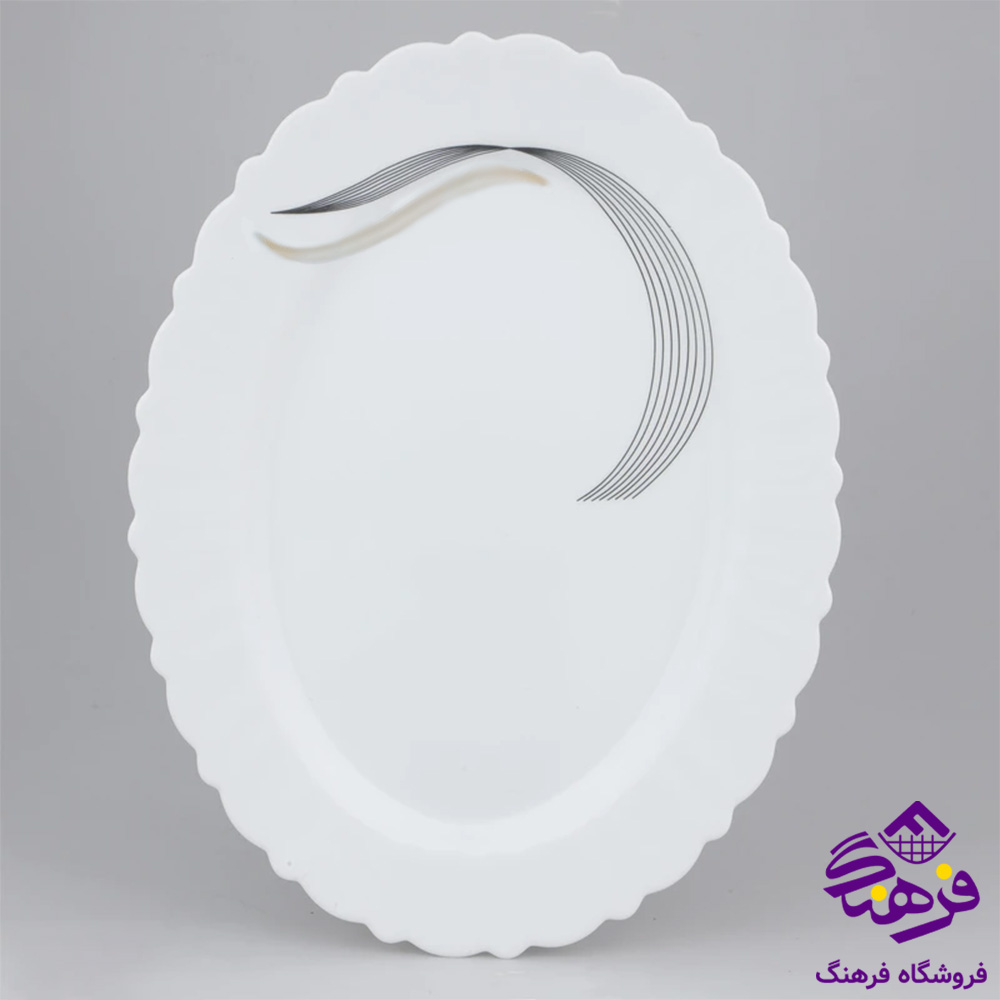 سرويس 25پارچه کنگره شمل طلايي گلدن اپال