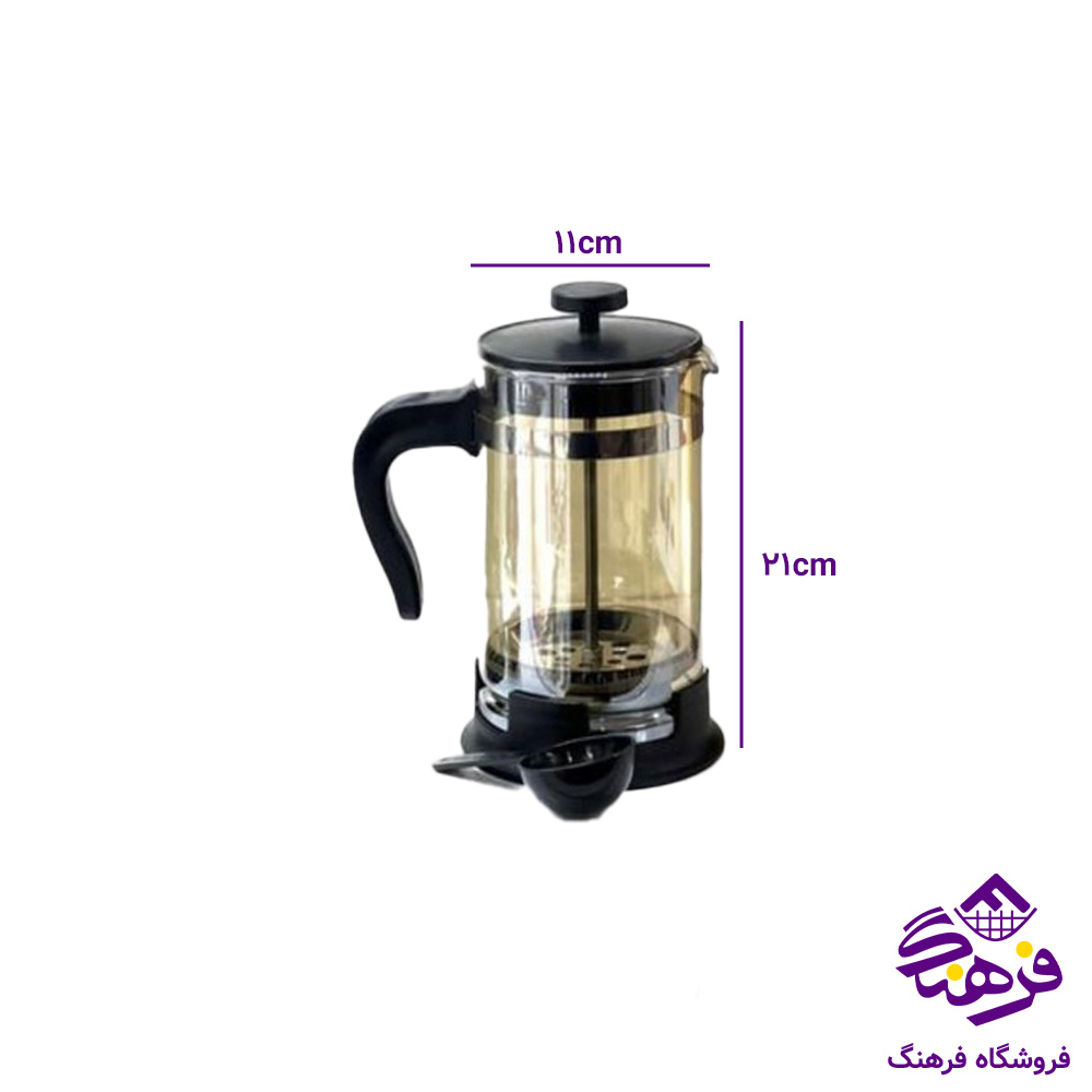 ليوان فرنچ 850ميل طرح استيل شامپايني چاپدار