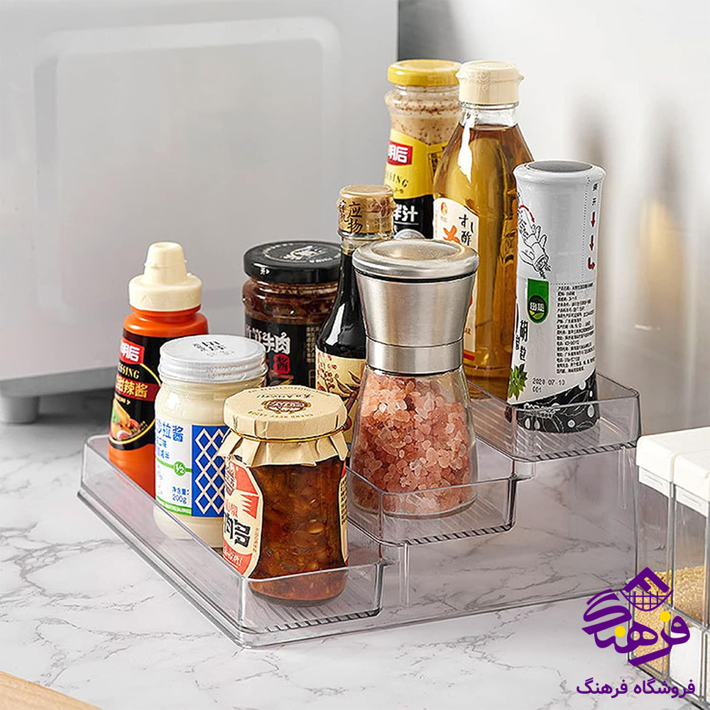 نظم دهنده ليمون روميزي شفاف 3پله