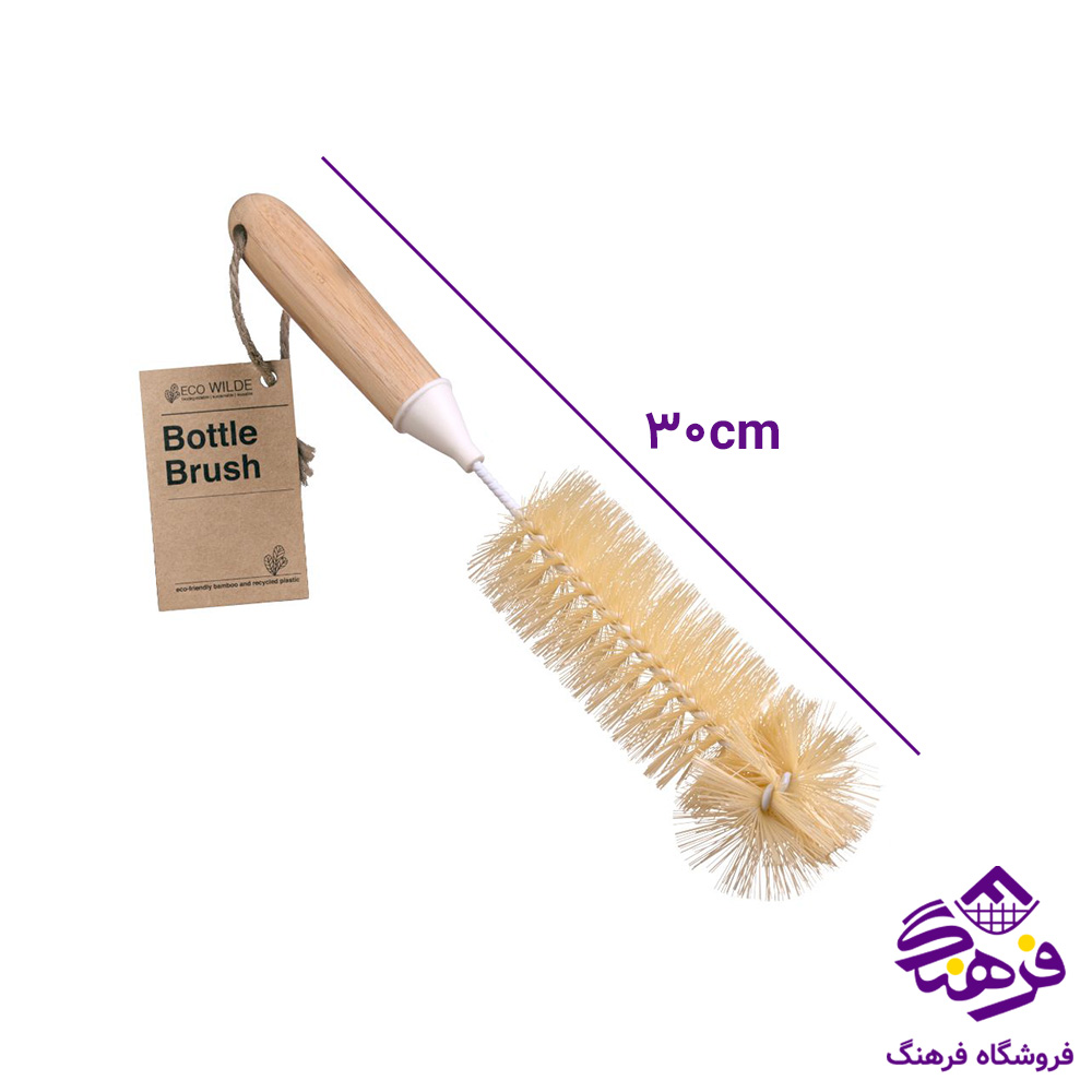 بطری شور دسته چوبی کاج سفید