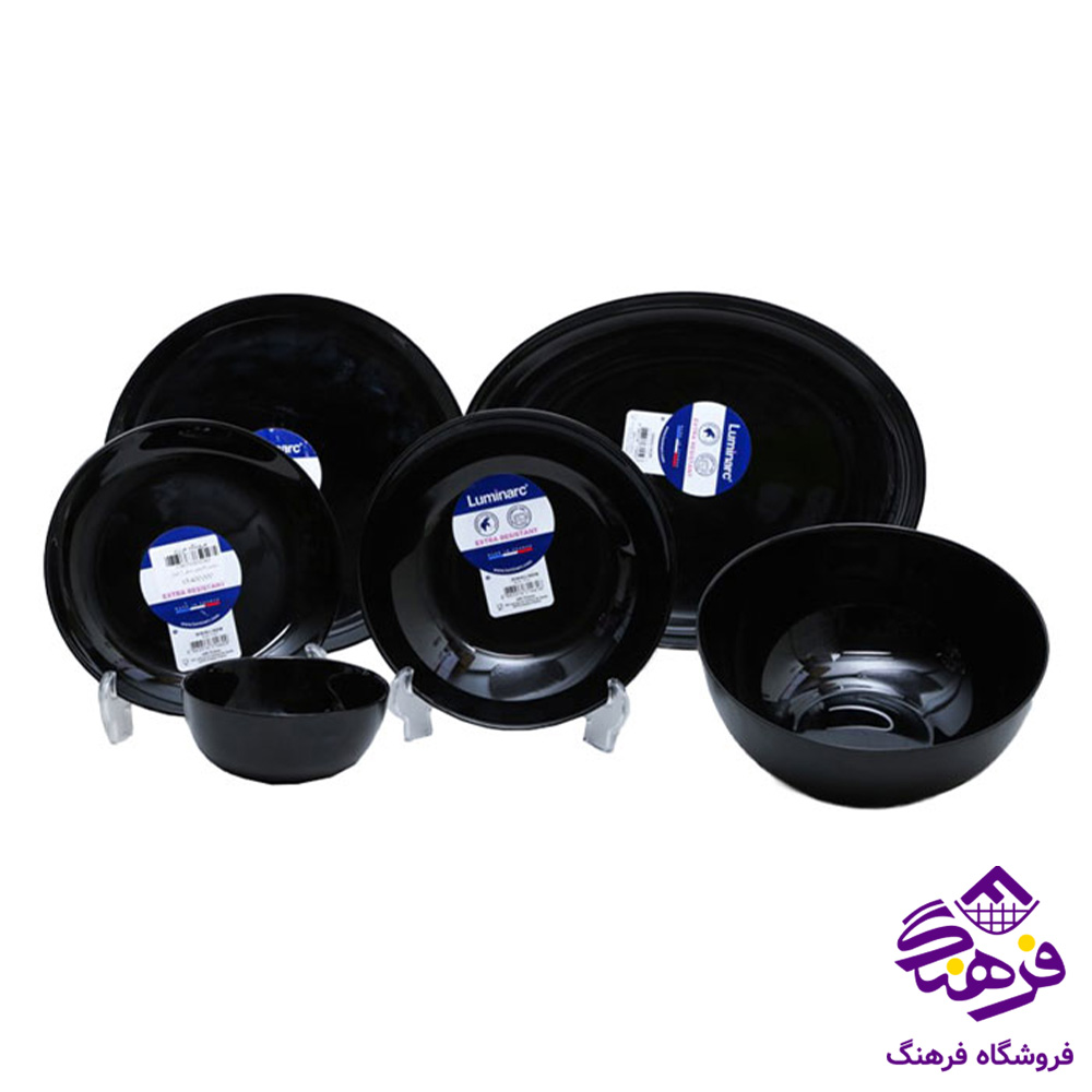 سرويس اپال فرانسه 26پارچه مشکي