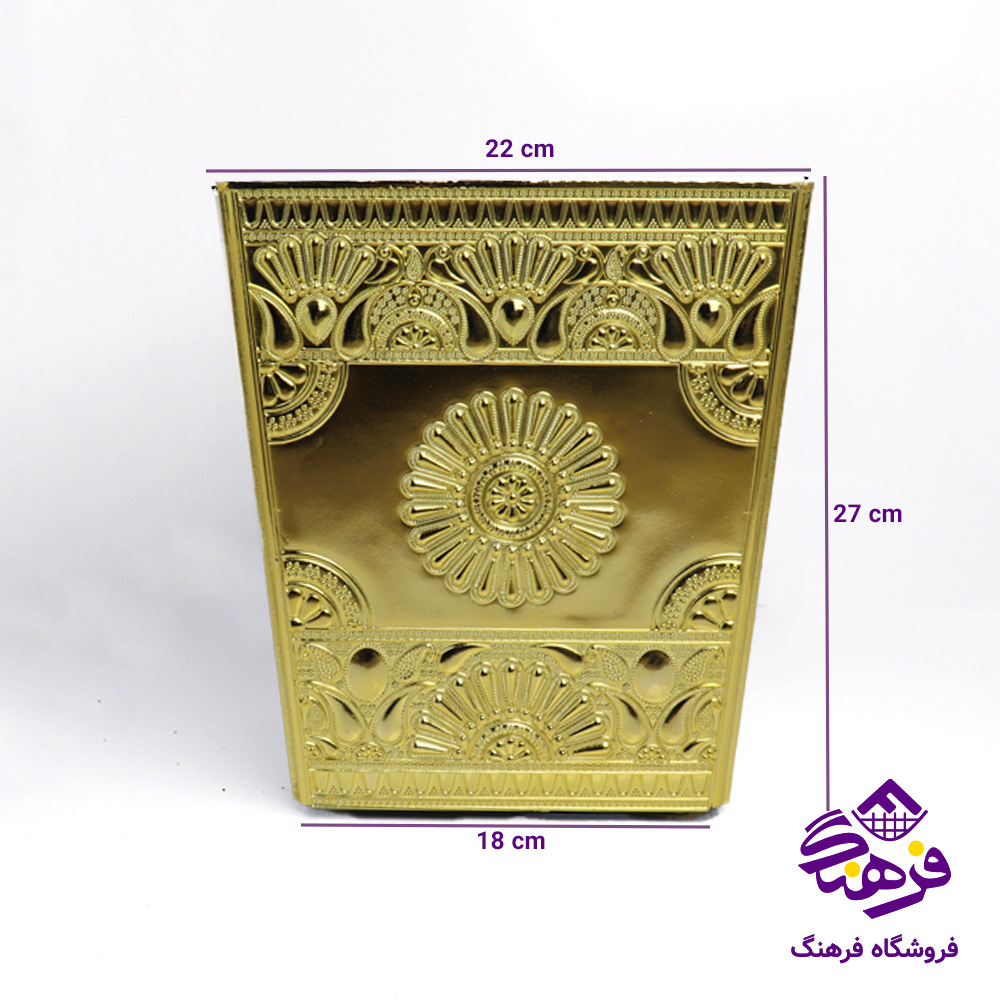سطل و دستمال رز سوگل ابکاری