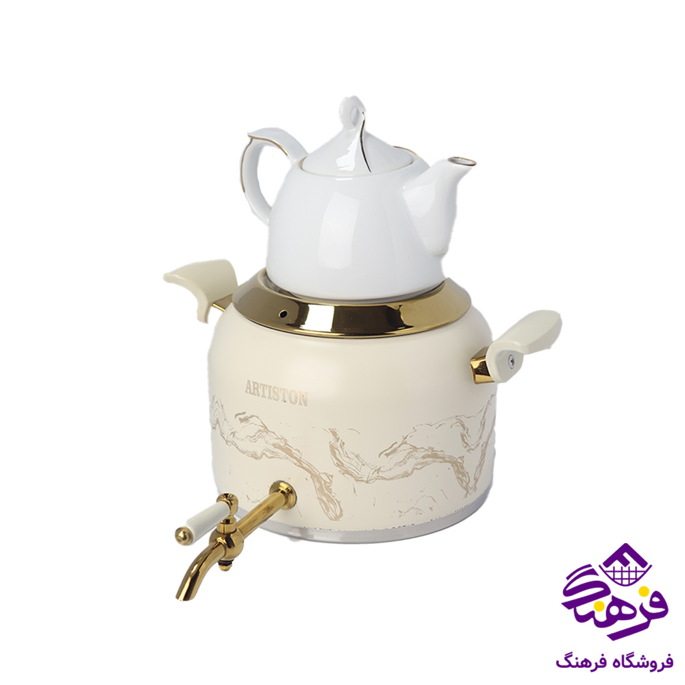 کتری قوری ارتیستون ماربل کرم 521