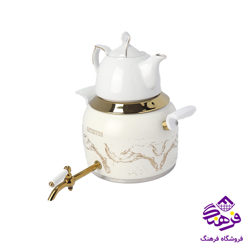 کتری قوری ارتیستون ماربل سفید 511