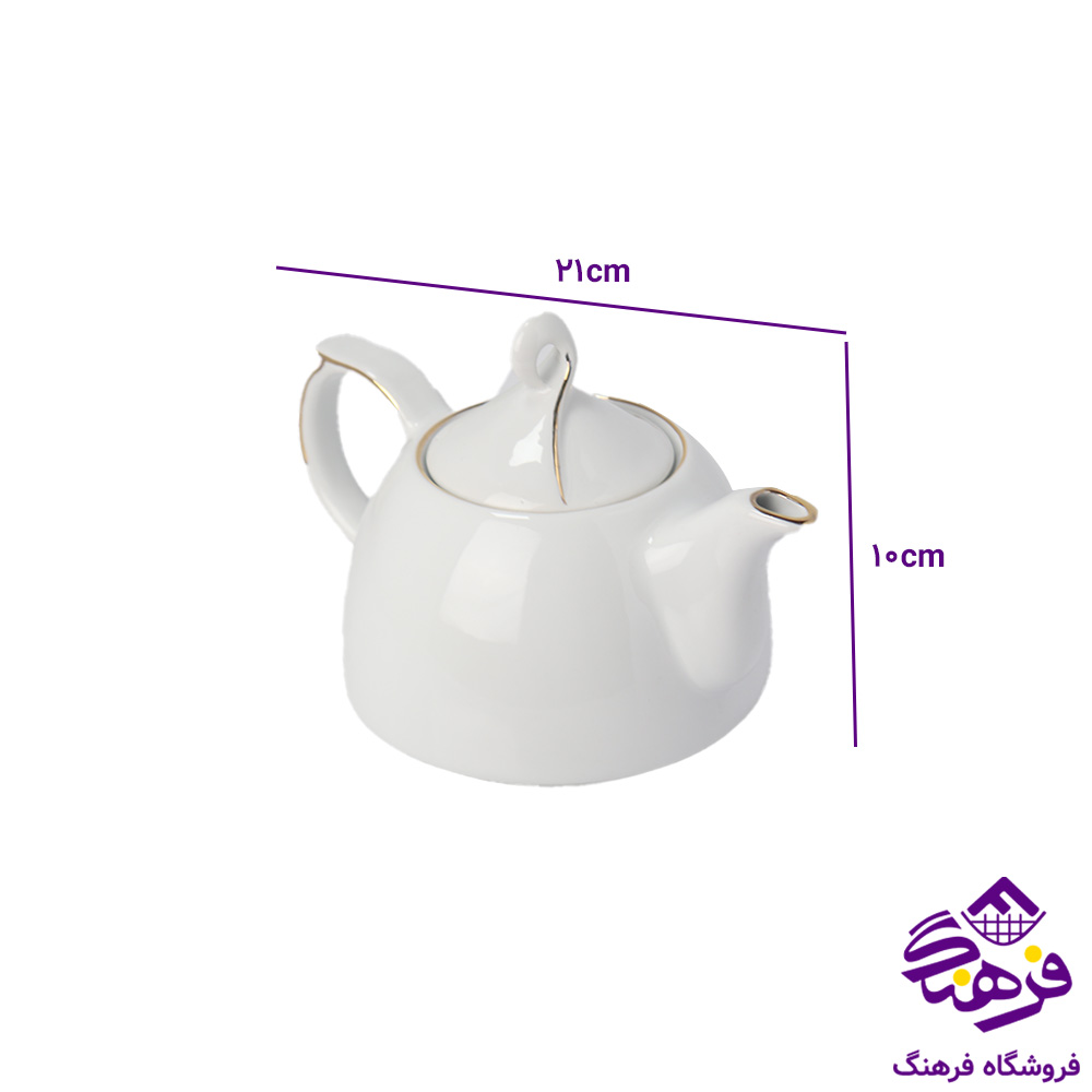 کتری قوری ارتیستون ماربل سفید 511