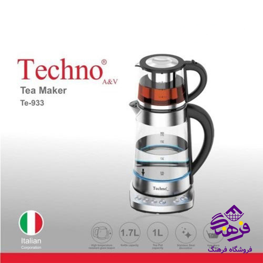 چاي ساز روهمي تکنو TE 933