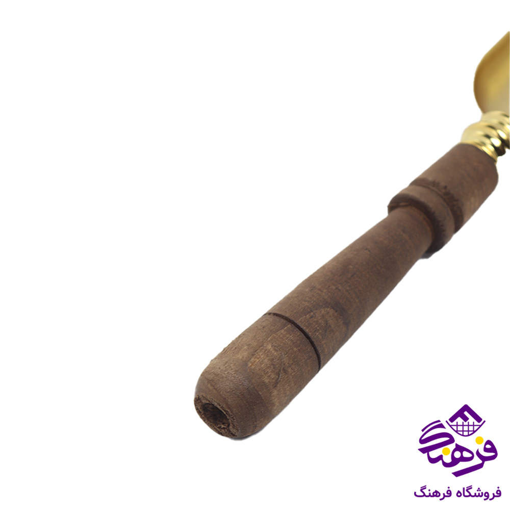 قاشق دسته چوبی دلوود