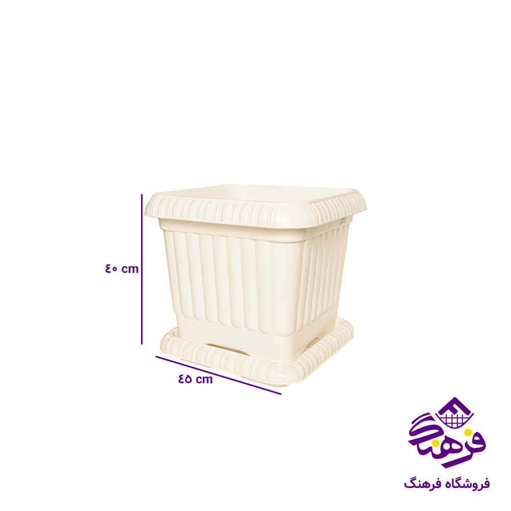 گلدان ایده ال مربع 108