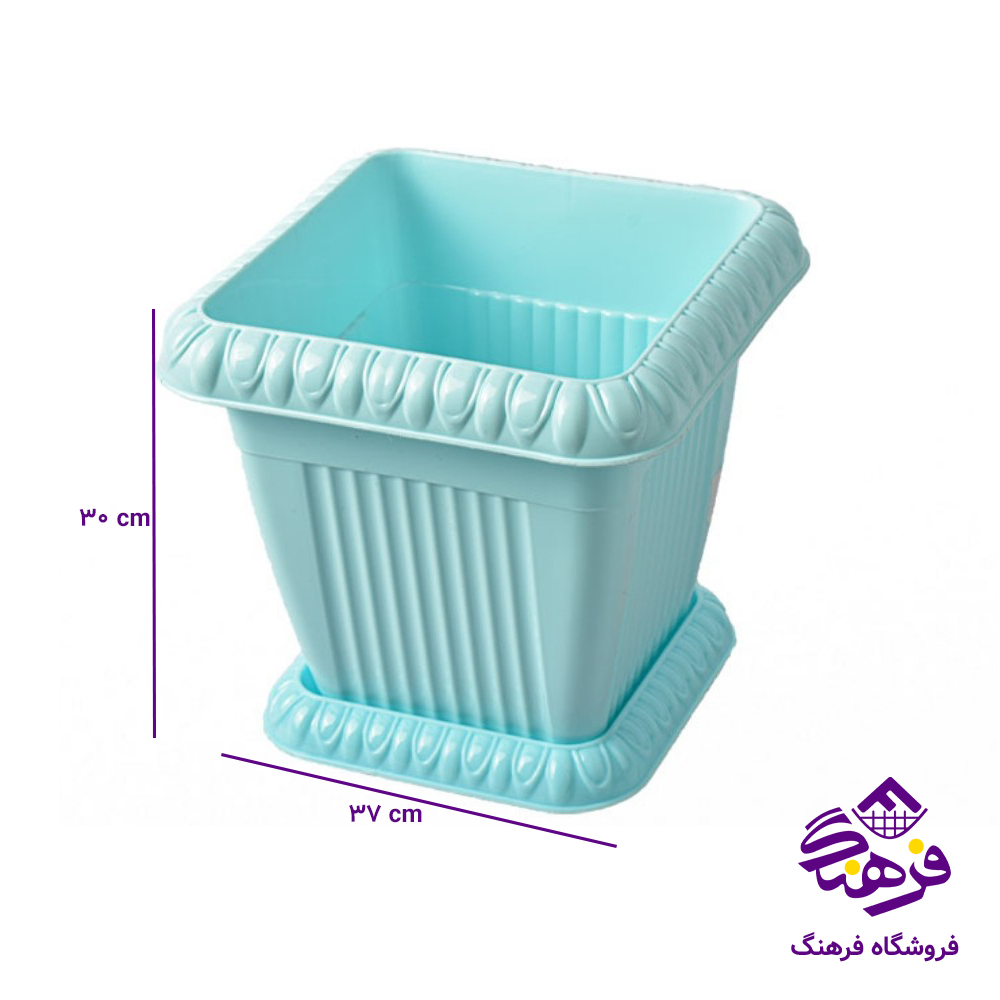 گلدان ایده ال مربع 106
