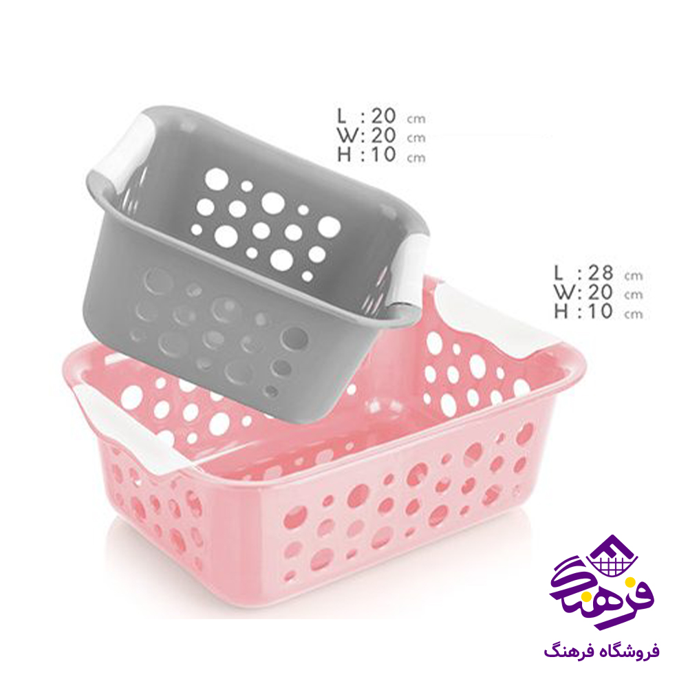 سبد ایده ال گل یخ مستطیل