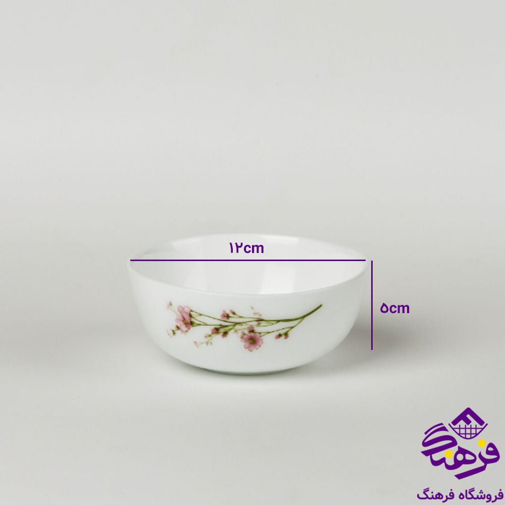 پياله ماست ديوالي بهار صورتي گلدن اپال 8دک