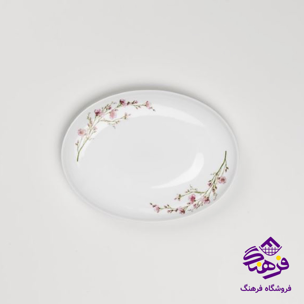دیس بیضی دیوالی گلدن اپال مدل بهار صورتی