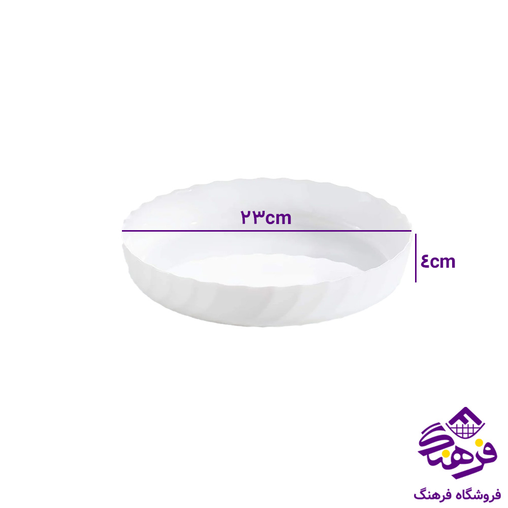 تابه گرد کنگره تریانون متوسط گلدن اپال 12دک