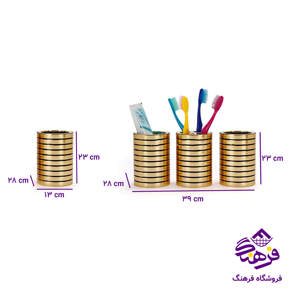 جامسواک تایلندی 3عددی گلد 6079