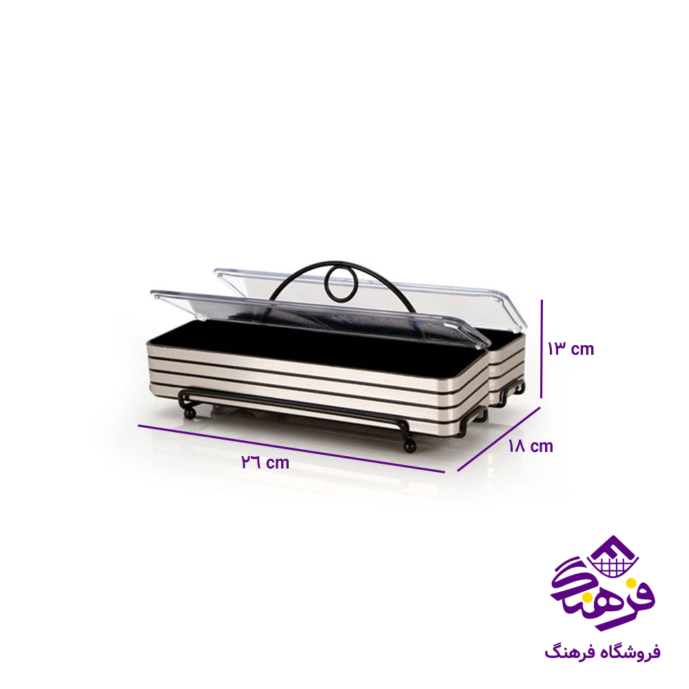 جاکارد و چنگال تایلندی دوقلو سیلور 6082