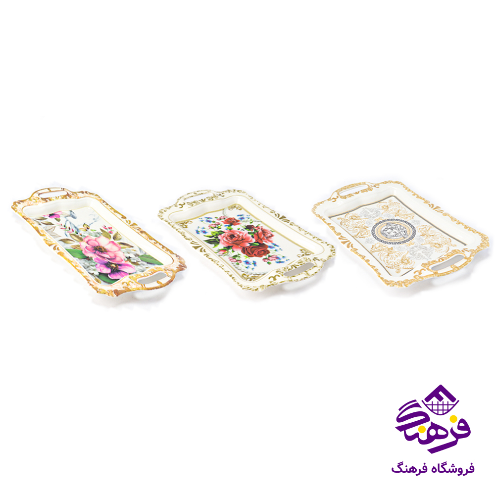سینی ایسان گل برجسته کوچک A20