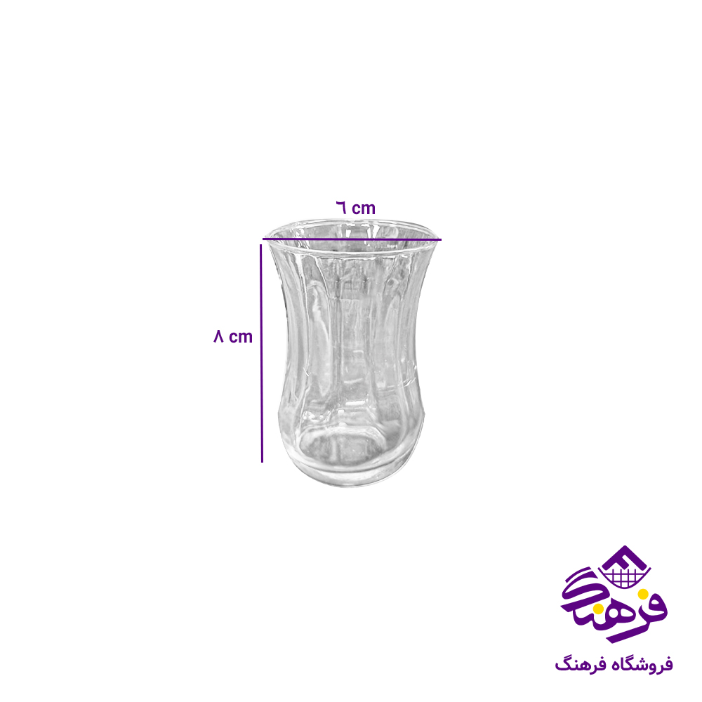 استکان گلجام پارالل110 پنجره اي کاوه 12دک
