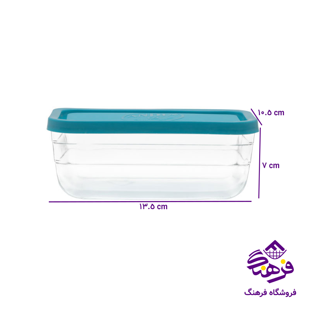 ظرف يخچالي انديا1 فله زنگان 24دک 1710