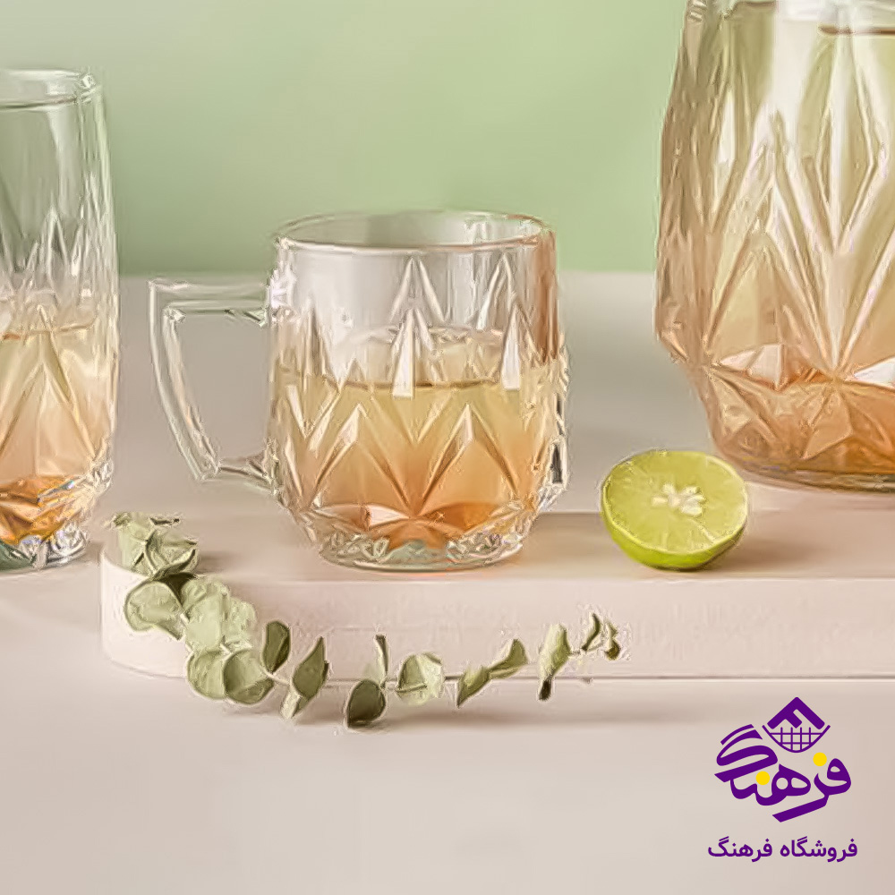 نیم لیوان کوئین کادو نوری 8دک