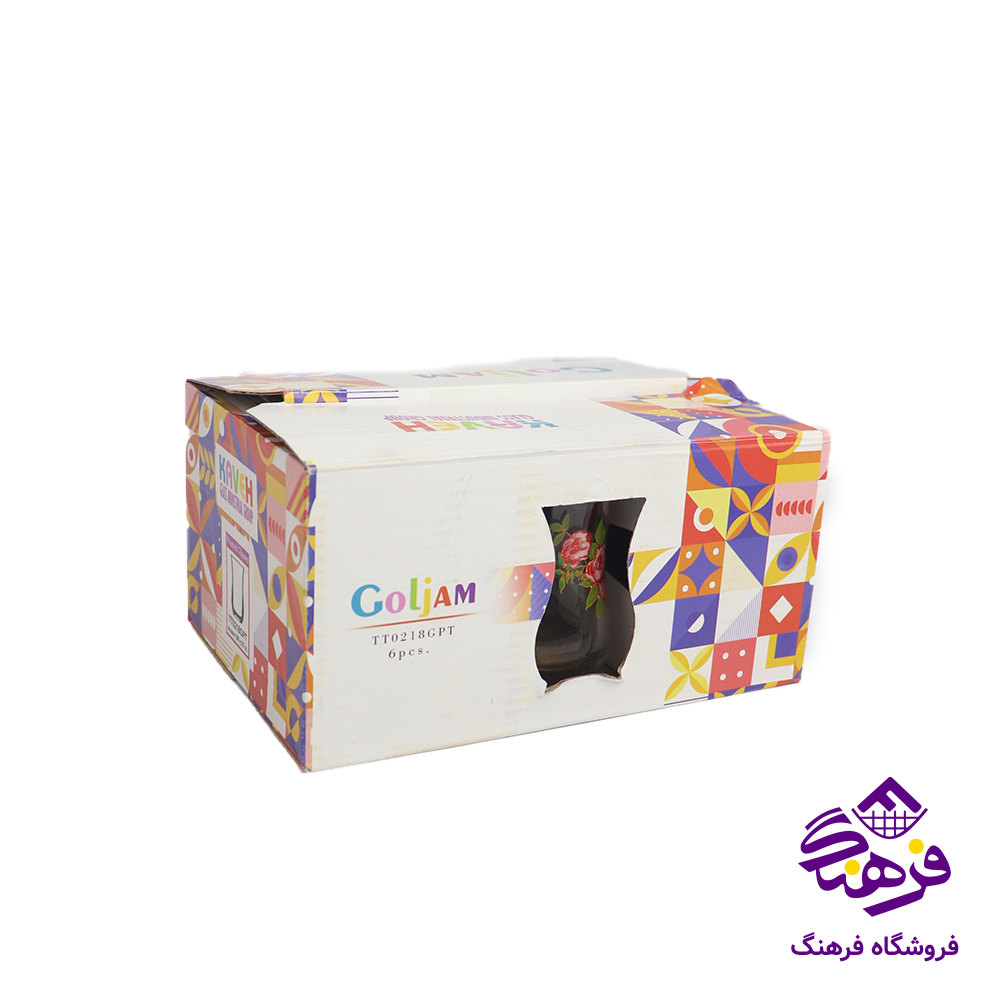 استکان گلجام1 چاپي پنجره اي کاوه 12دک
