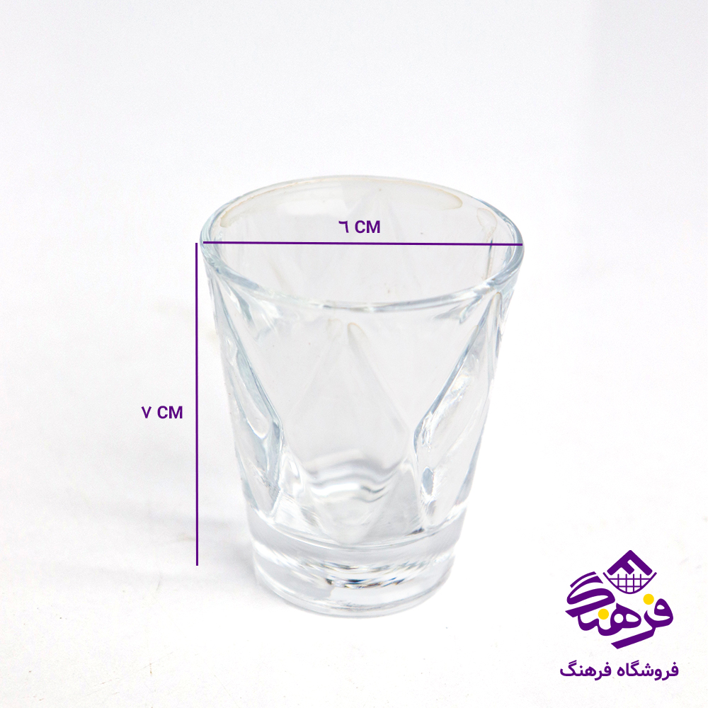 استکان اکوا لوزي کادو زنگان 12دک 1147