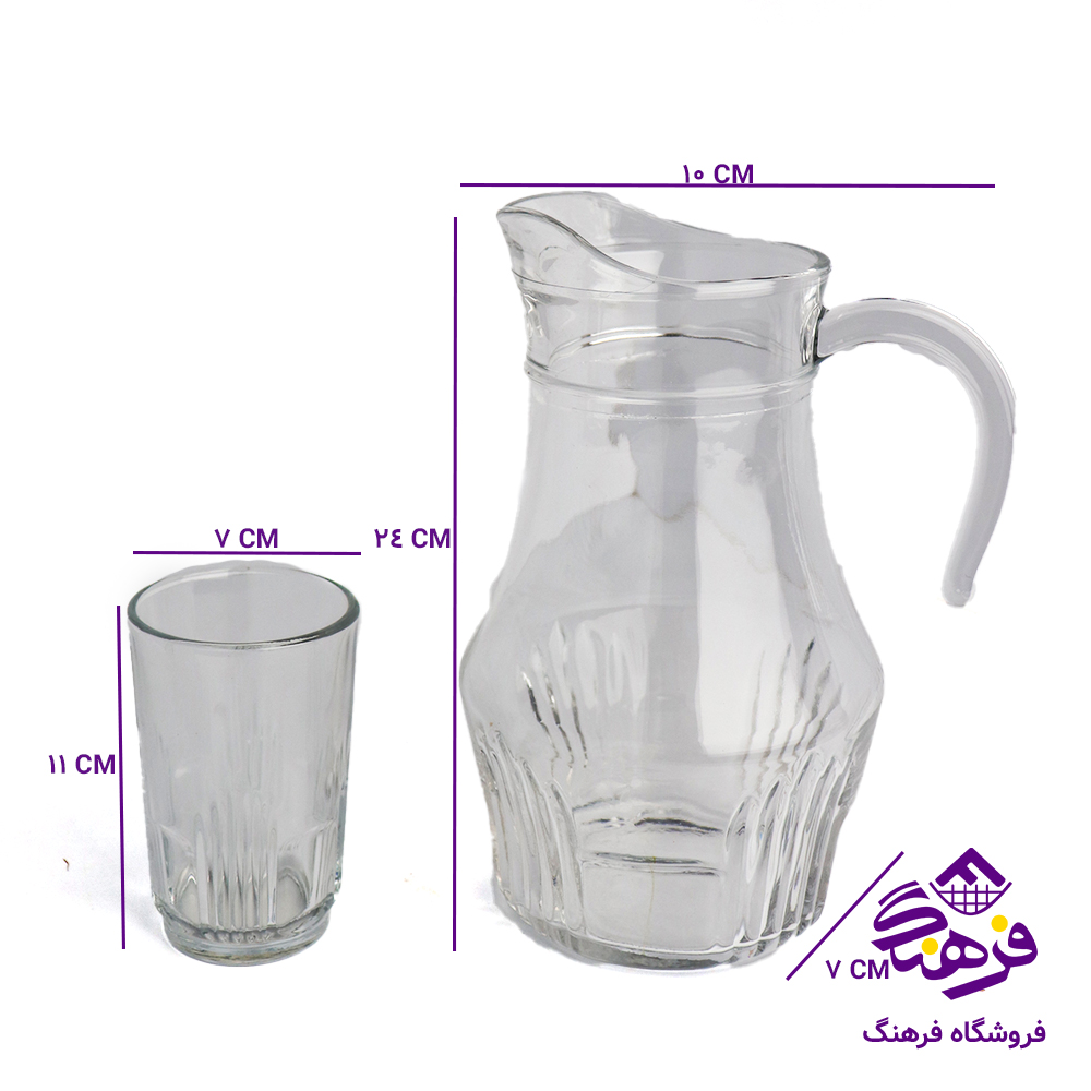 پارچ و ليوان امور امگا کادو کاوه 2دک